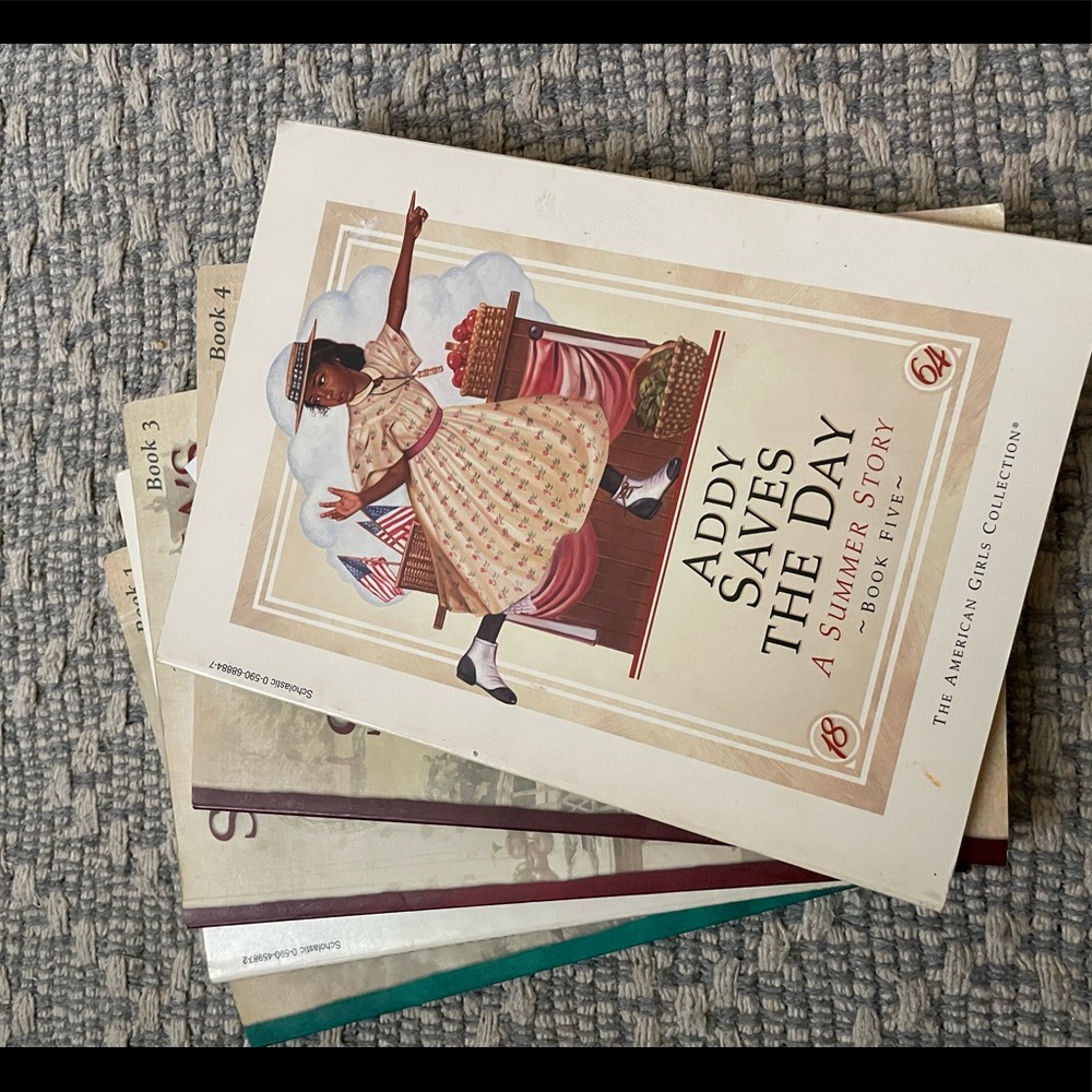Vintage American Girl doll book collection Books 1-5